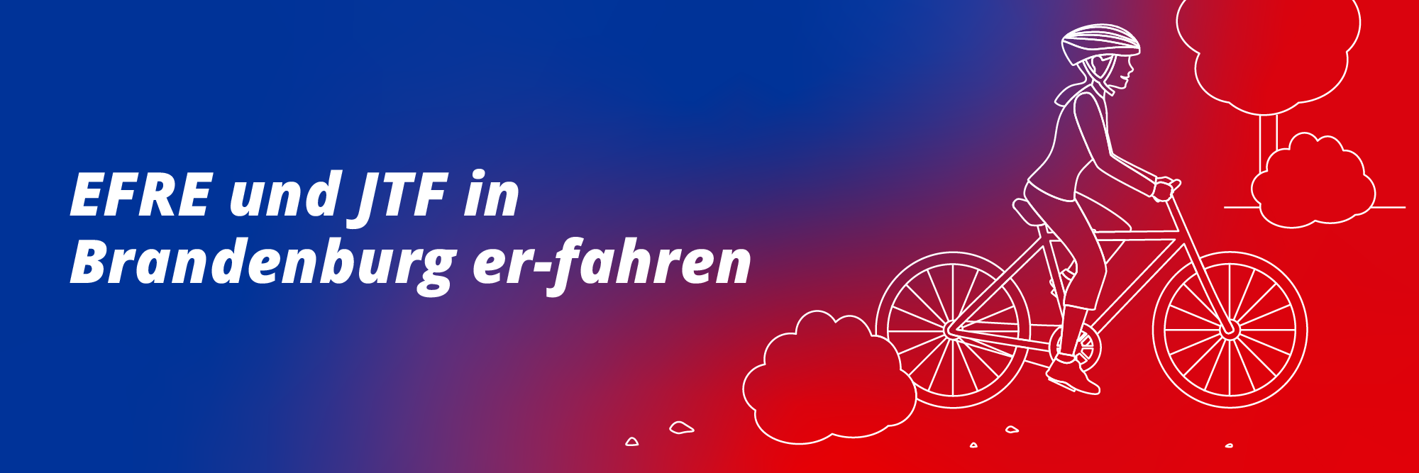 Abbildung einer Radfahrerin