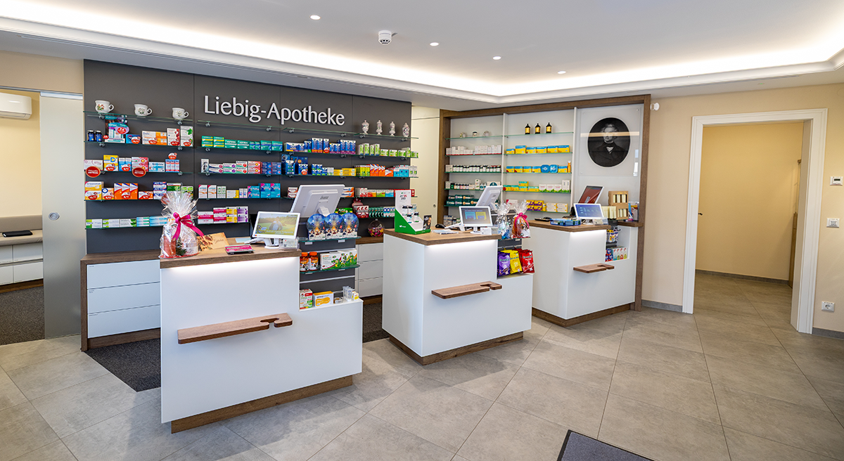 Innenansicht Liebig-Apotheke