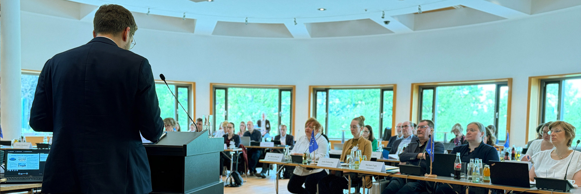 Abbildung der Begleitausschusssitzung 2026