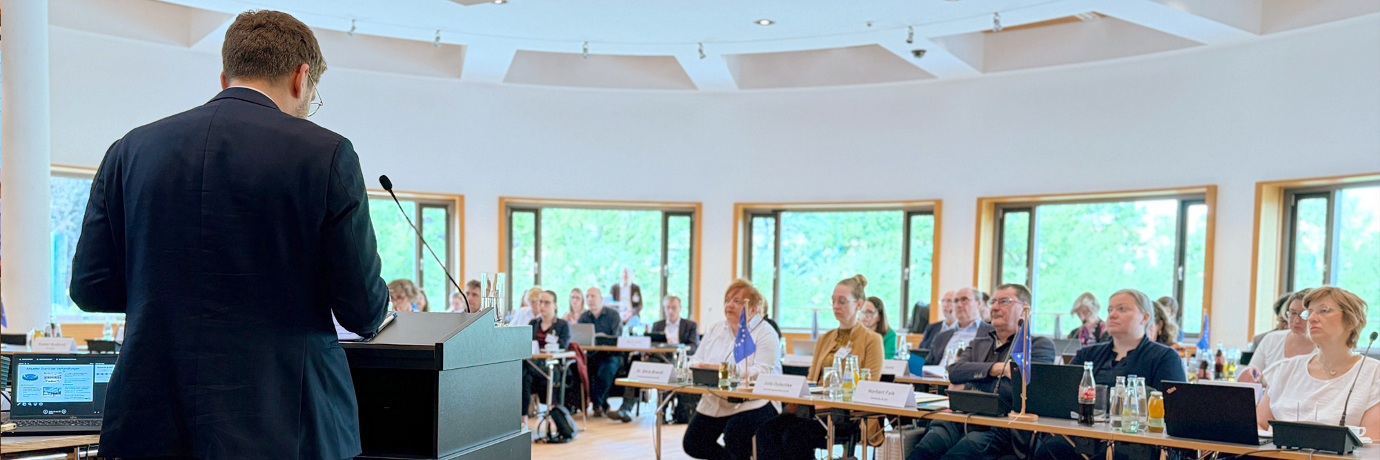 Abbildung der Begleitausschusssitzung 2026