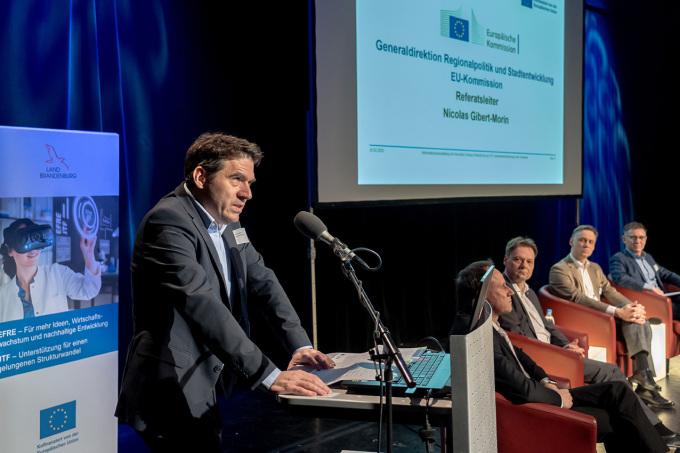 Referatsleiter der Generaldirektion Regionalpolitik und Stadtentwicklung der EU-Kommission in Schwedt/Oder