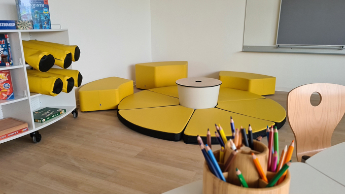 Hortraum zur Eröffnung des Erweiterungsbaus der Löwenzahn Grundschule in Velten